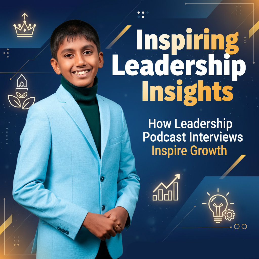 Leadership podcast interviews
